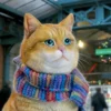 Cat »Wandering Bob« Statue