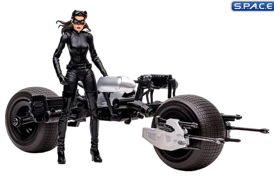 Catwoman & Batpod from Batman: The Dark Knight Gold Label Collection