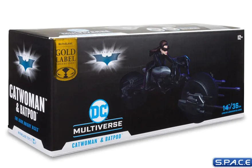 Catwoman & Batpod from Batman: The Dark Knight Gold Label Collection