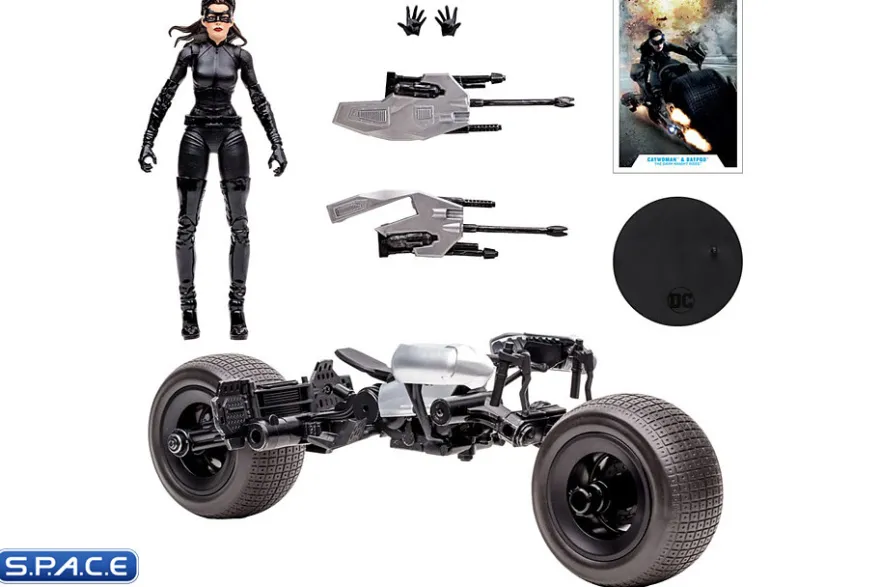Catwoman & Batpod from Batman: The Dark Knight Gold Label Collection
