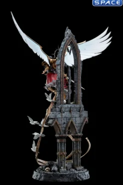 Celestine the Living Saint Statue