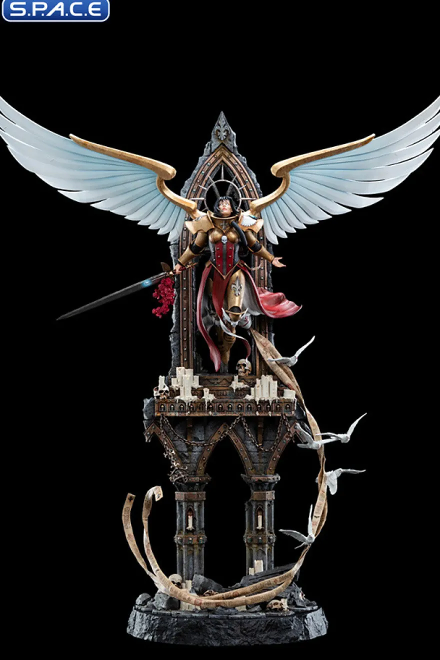 Celestine the Living Saint Statue