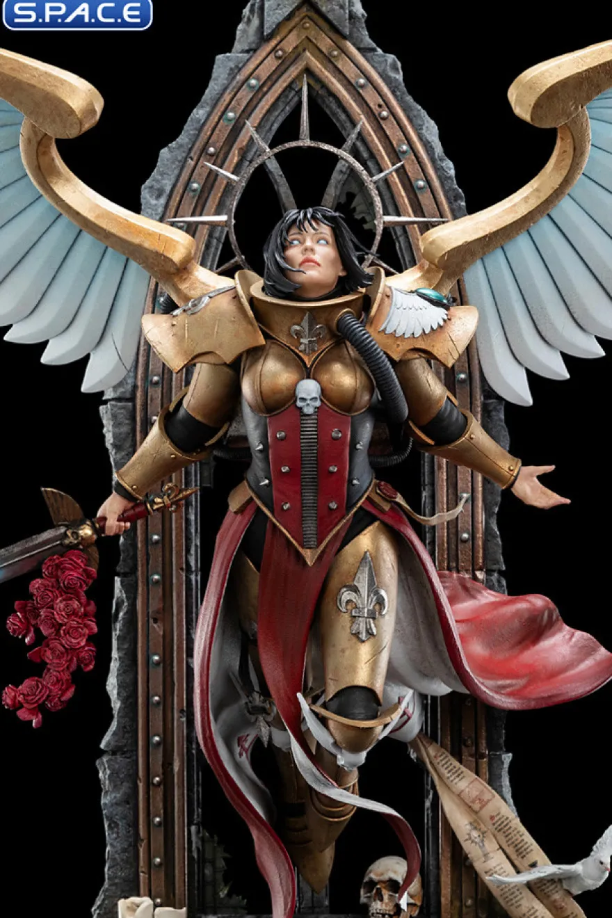 Celestine the Living Saint Statue