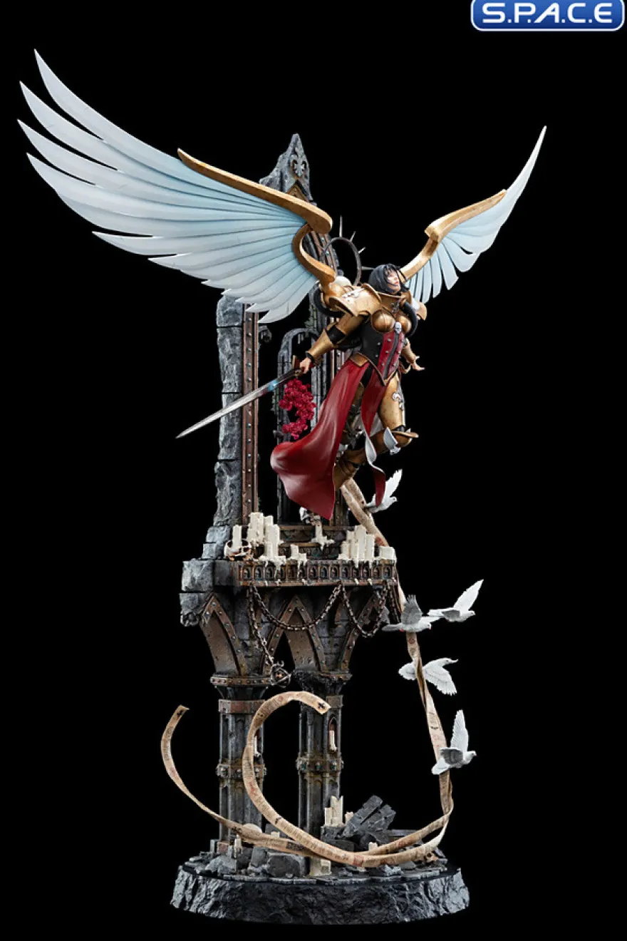 Celestine the Living Saint Statue