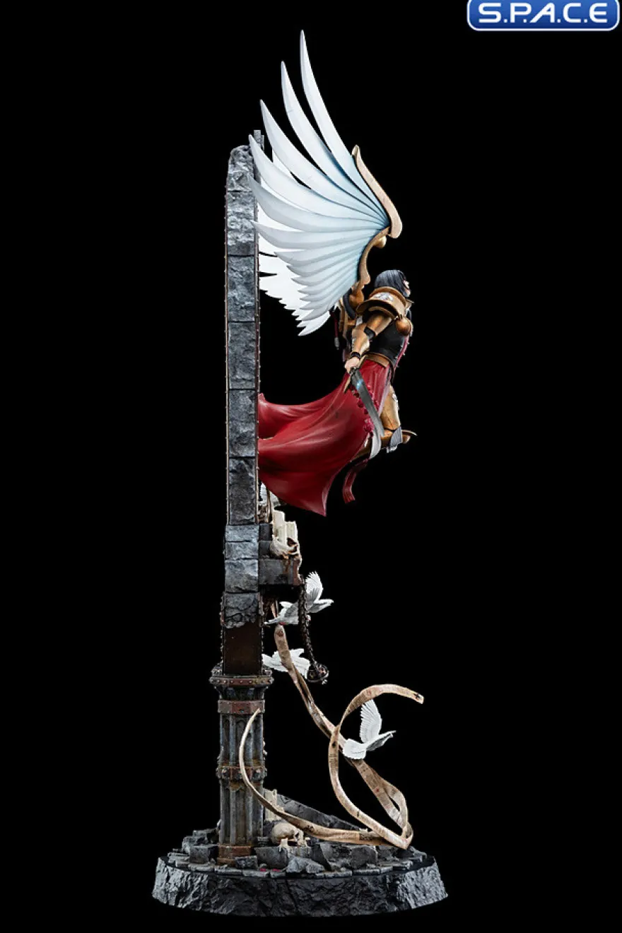 Celestine the Living Saint Statue