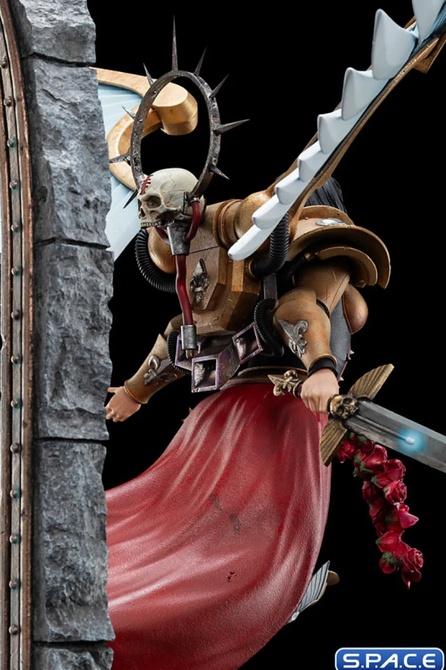 Celestine the Living Saint Statue