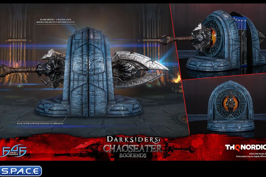 Chaoseater Bookends