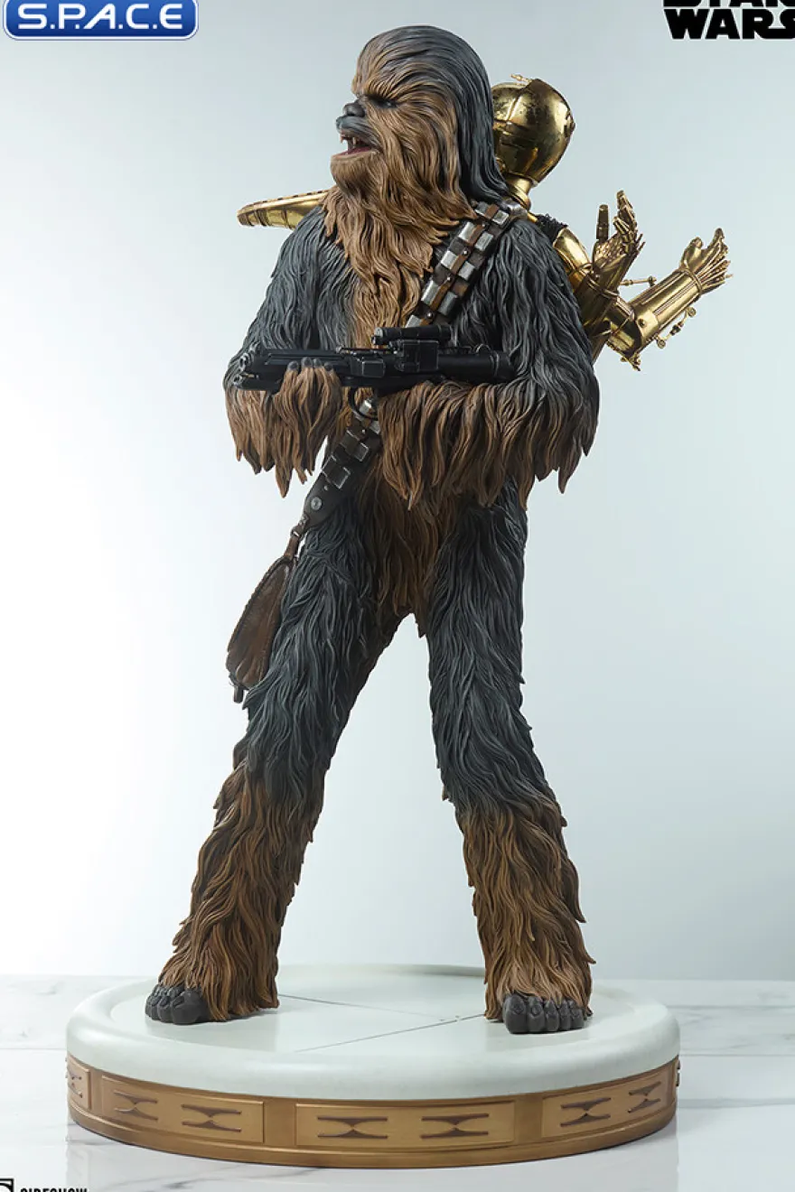 Chewbacca and C-3PO Premium Format Figure