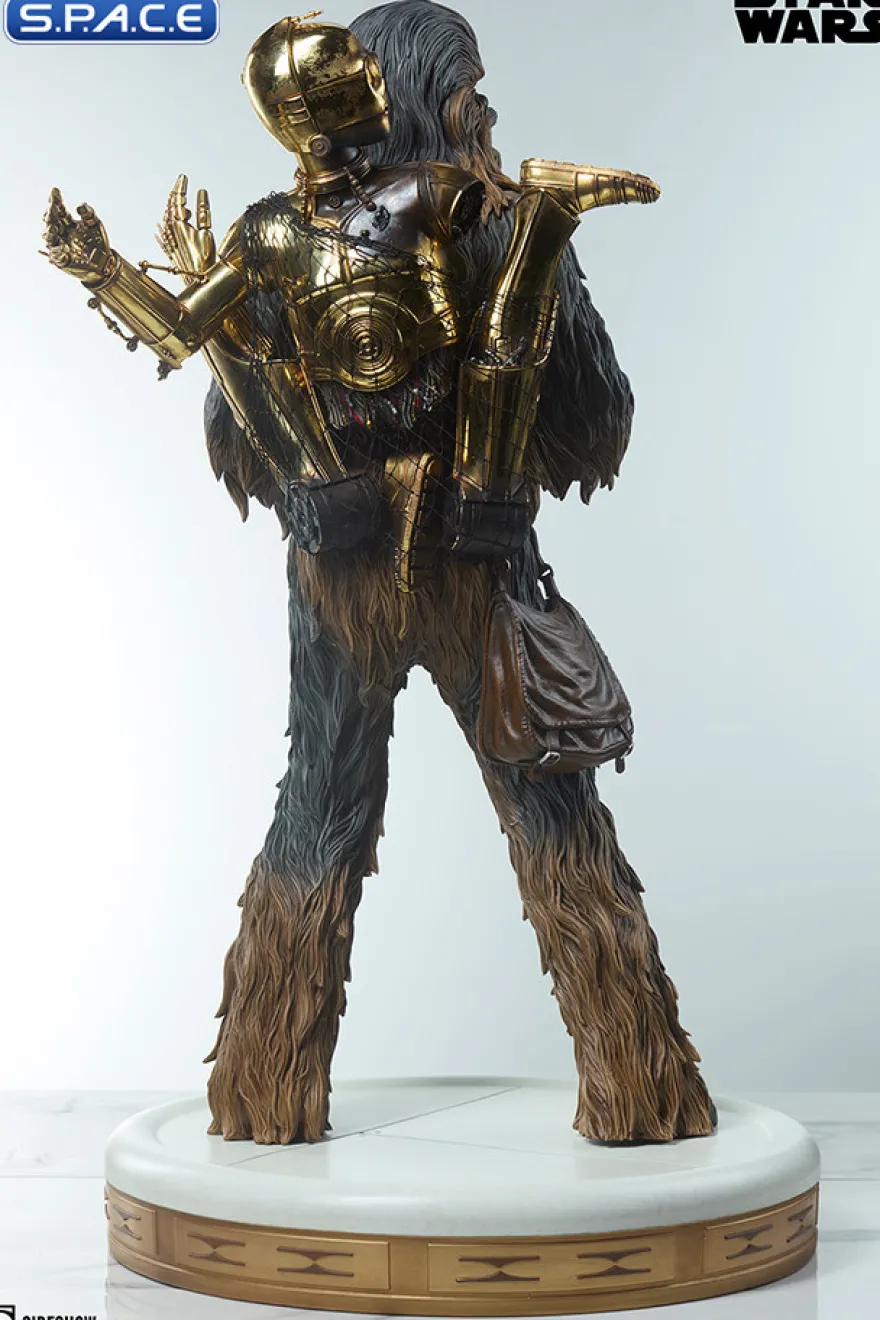 Chewbacca and C-3PO Premium Format Figure