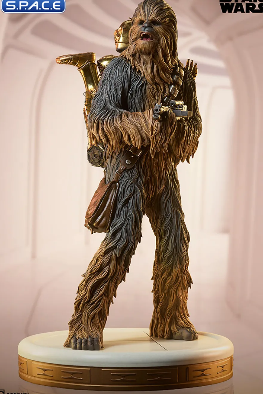 Chewbacca and C-3PO Premium Format Figure