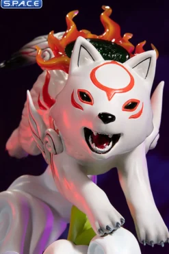 Chibiterasu vs. Dark Chibiterasu & Possessed Kuni Statue
