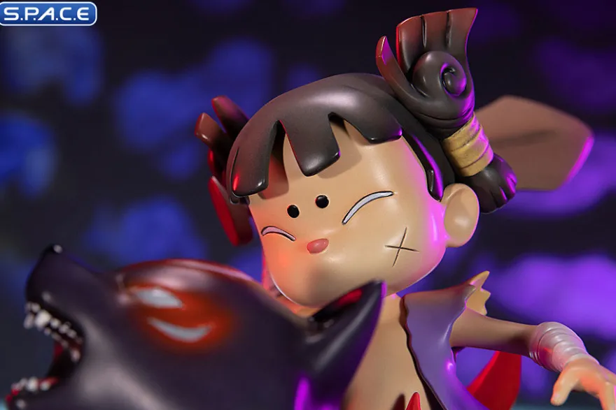 Chibiterasu vs. Dark Chibiterasu & Possessed Kuni Statue