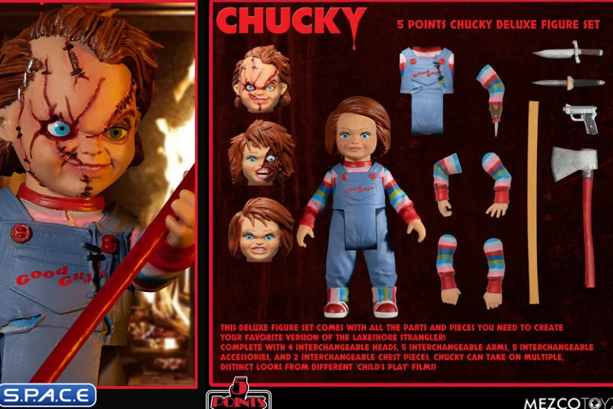 Chucky 5 Points Deluxe Box Set