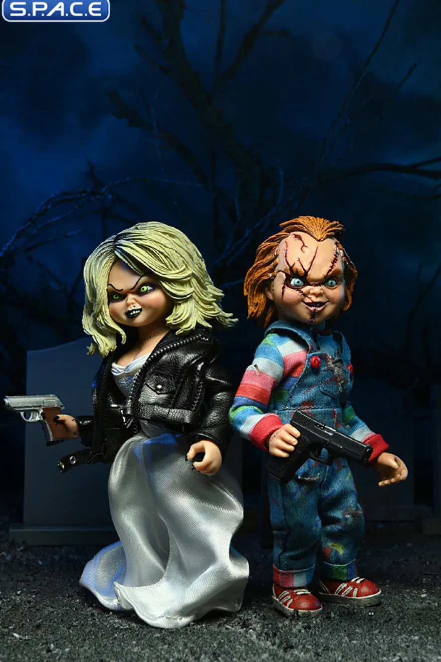 Chucky & Tiffany Figural Doll 2-Pack