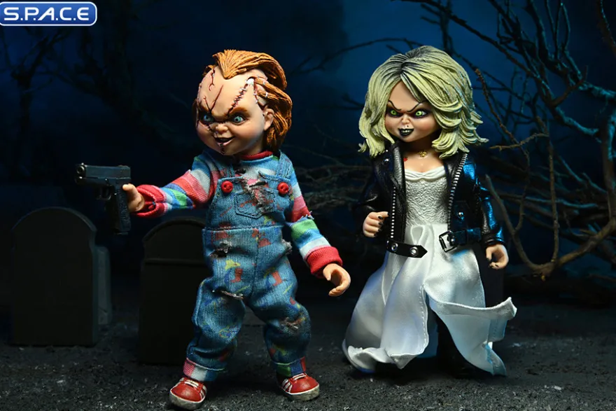 Chucky & Tiffany Figural Doll 2-Pack