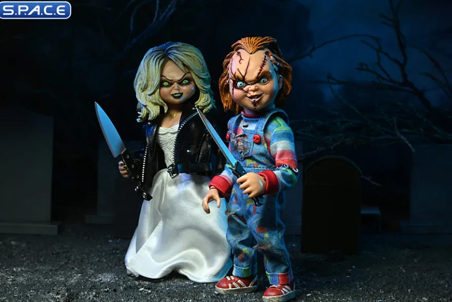 Chucky & Tiffany Figural Doll 2-Pack