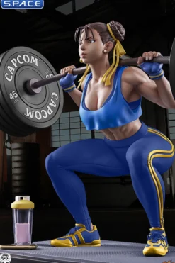 Chun-Li Powerlifting Statue - Alpha Version