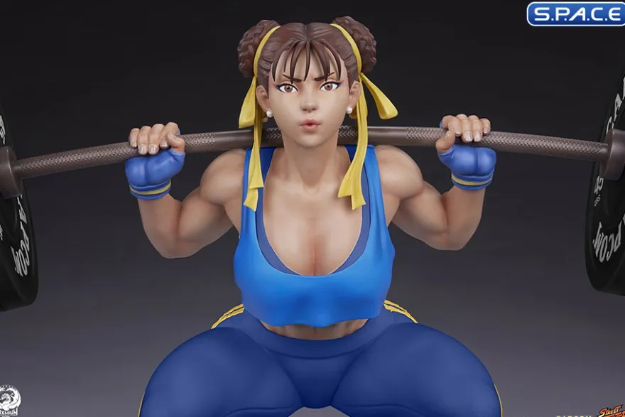 Chun-Li Powerlifting Statue - Alpha Version