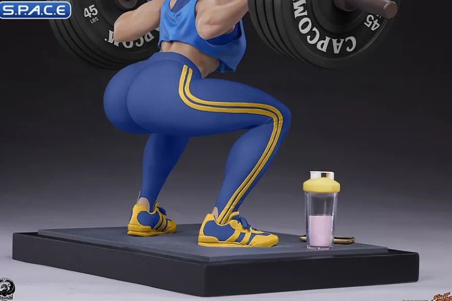 Chun-Li Powerlifting Statue - Alpha Version