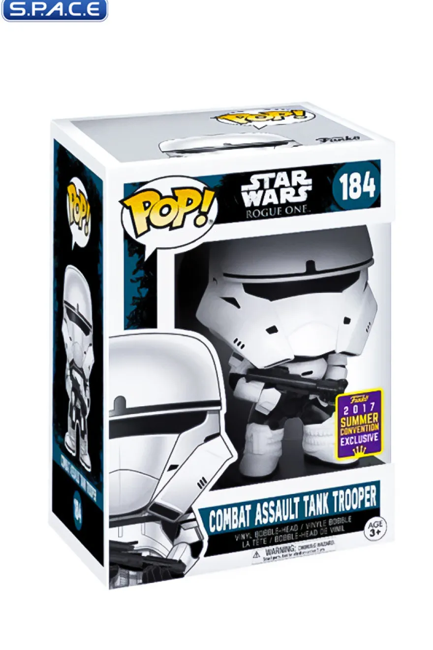 Combat Assault Tank Trooper Pop! #184 Vinyl Bobble-Head SDCC 2017 Exclusive