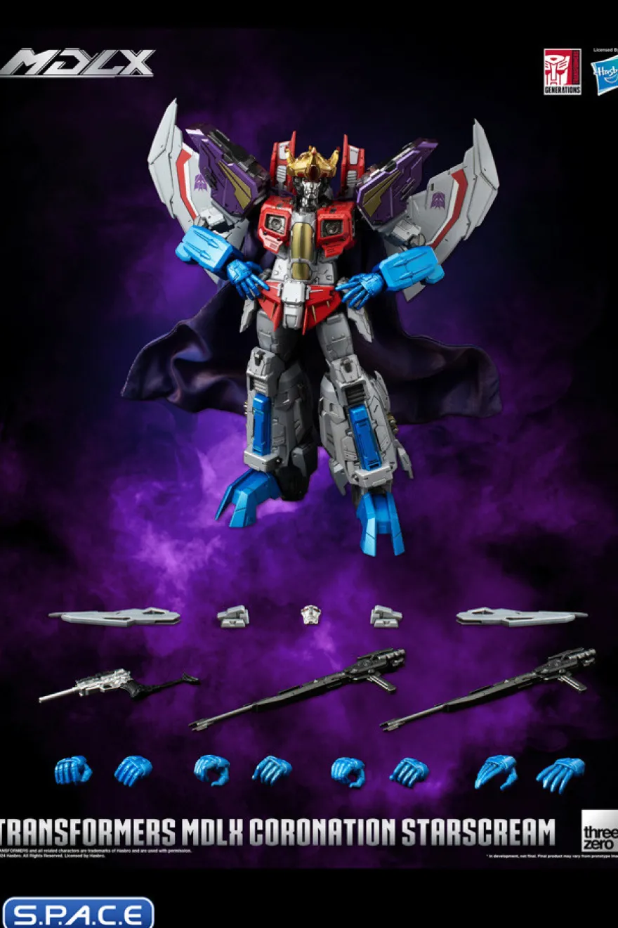 Coronation Starscream MDLX Collectible Figure
