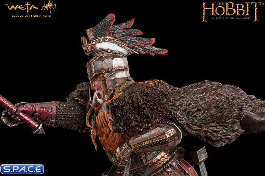 Dain Ironfoot on War Boar Statue