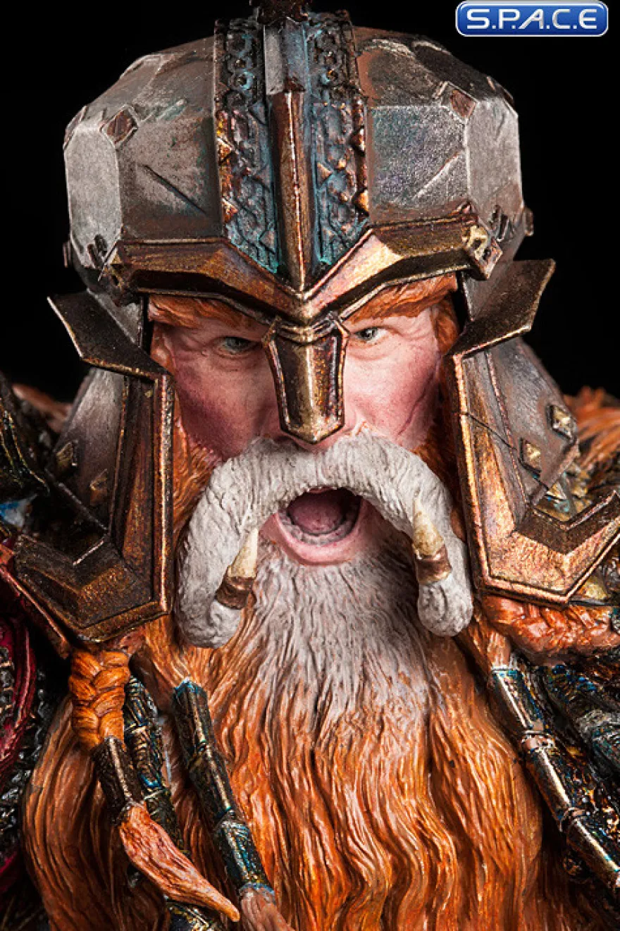 Dain Ironfoot on War Boar Statue
