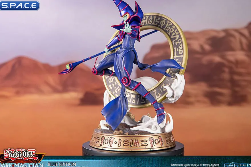 Dark Magician PVC Statue - Blue Version