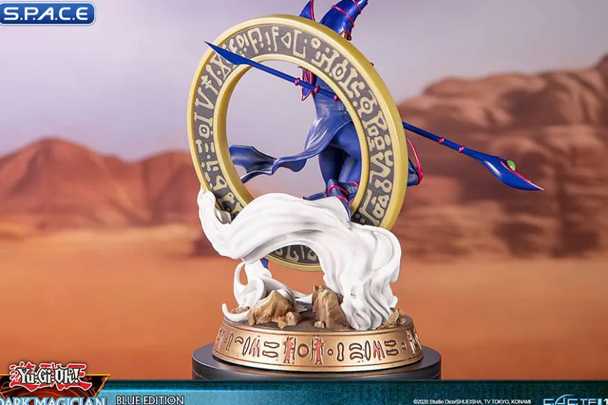 Dark Magician PVC Statue - Blue Version