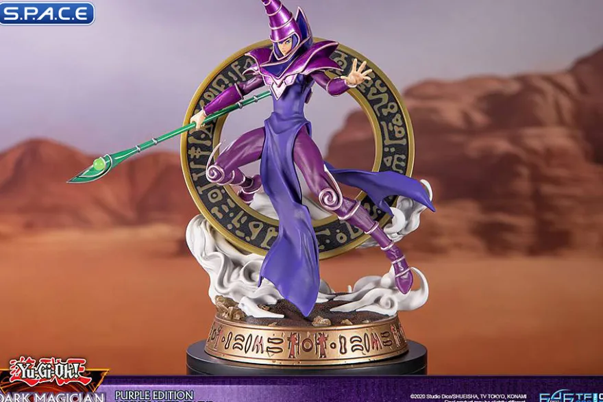 Dark Magician PVC Statue - Purple Version
