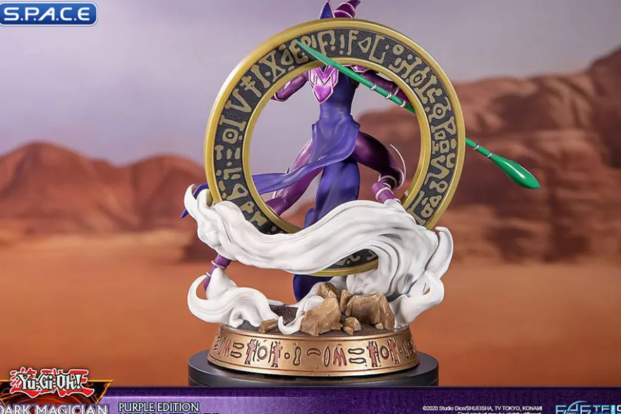Dark Magician PVC Statue - Purple Version