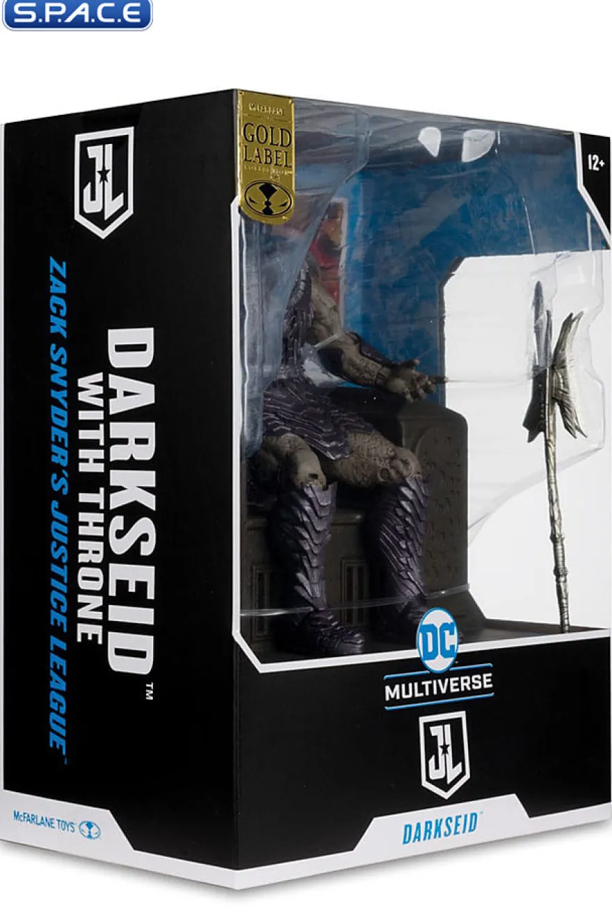 Darkseid with Throne from Justice League Gold Label Collection