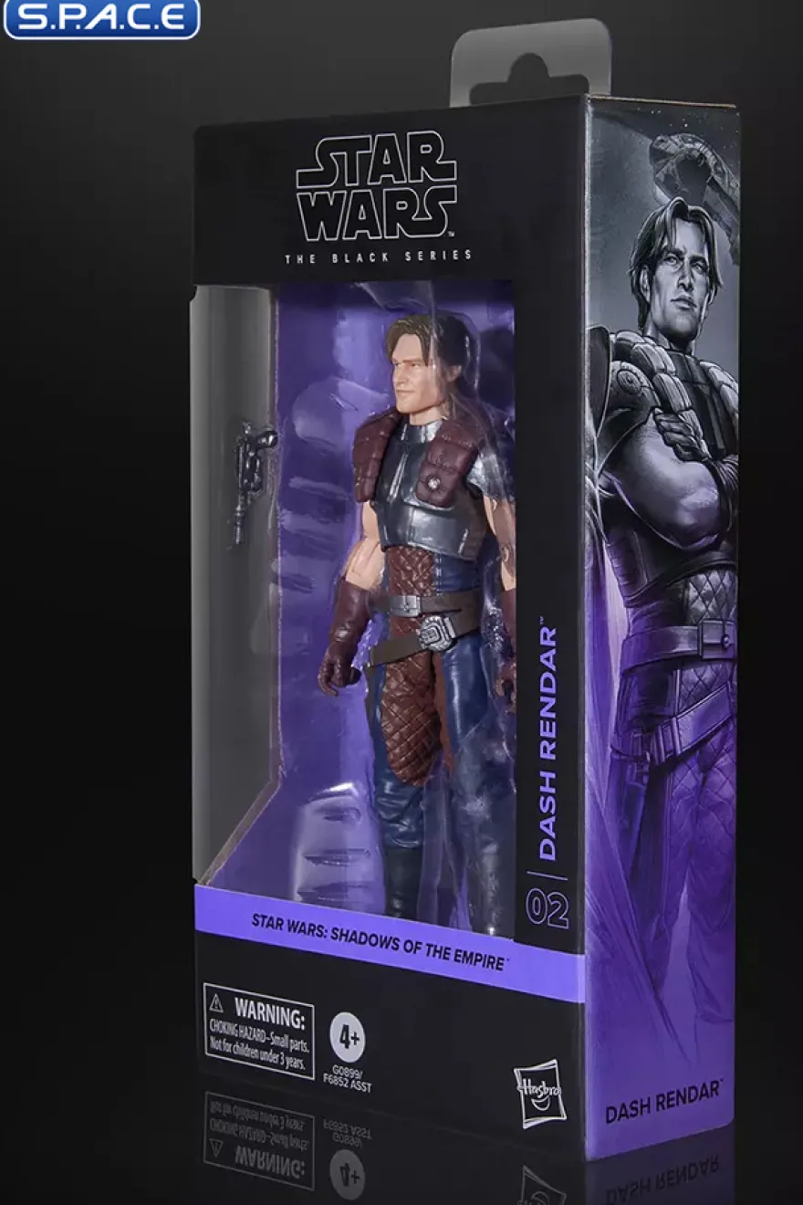 6" Dash Rendar from Star Wars: Shadows of the Empire