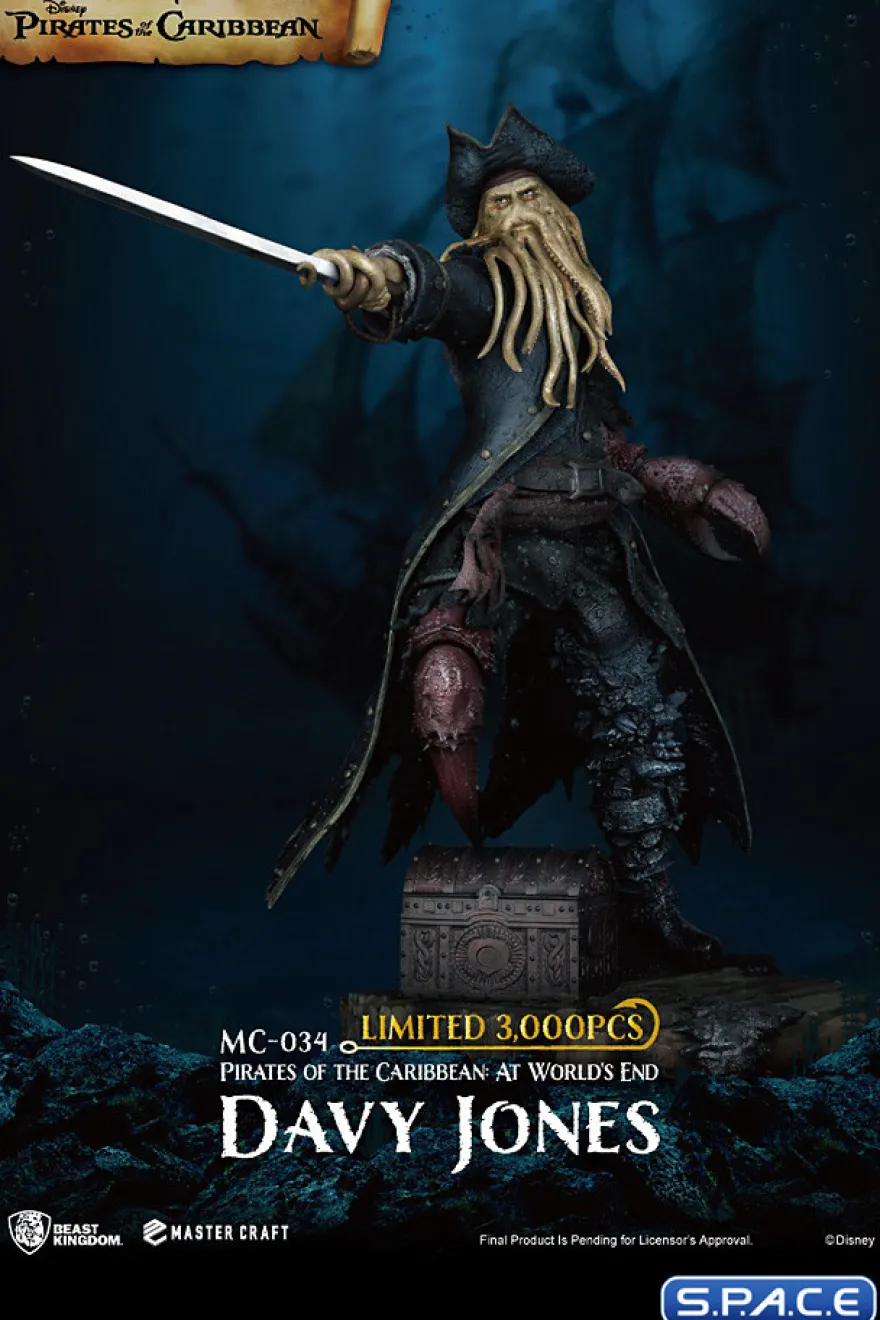 Davy Jones Master Craft Statue
