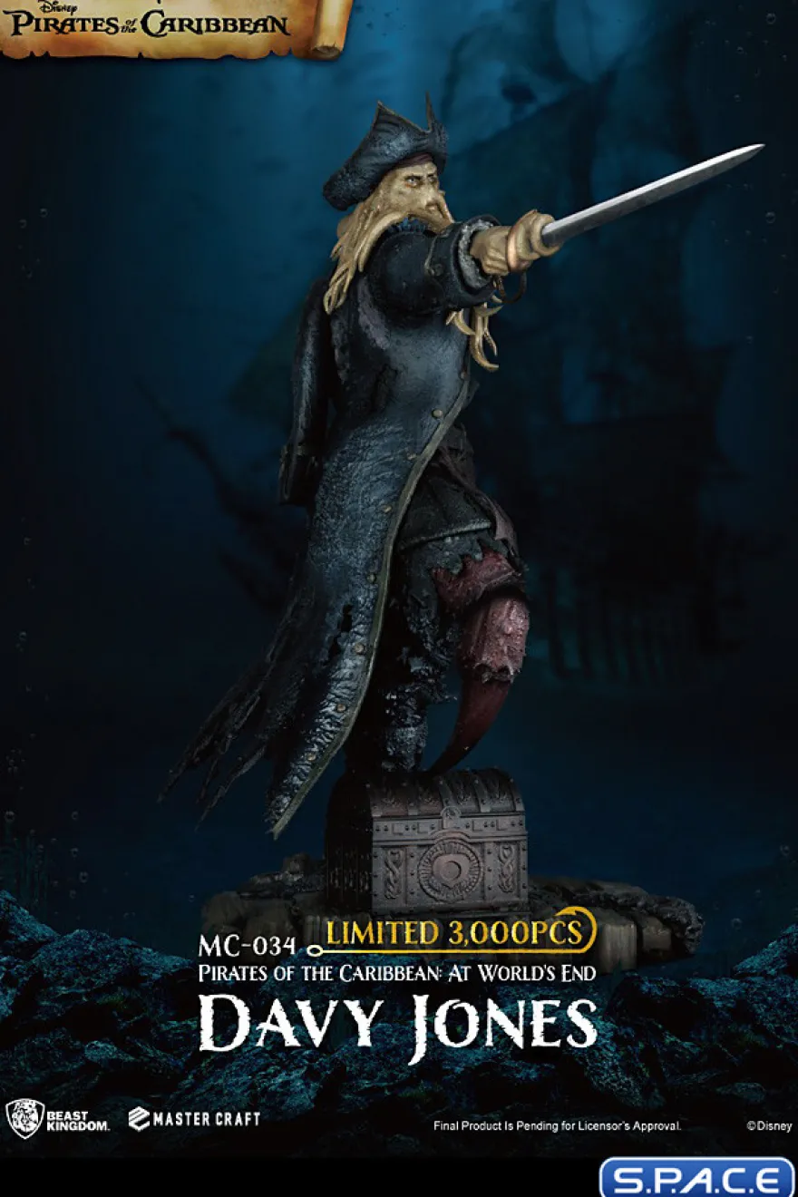 Davy Jones Master Craft Statue