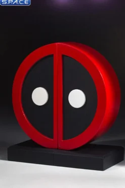 Deadpool Logo Bookends