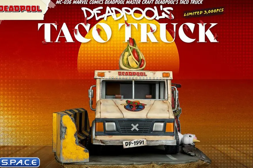 Deadpool's Taco Truck Master Craft Statue
