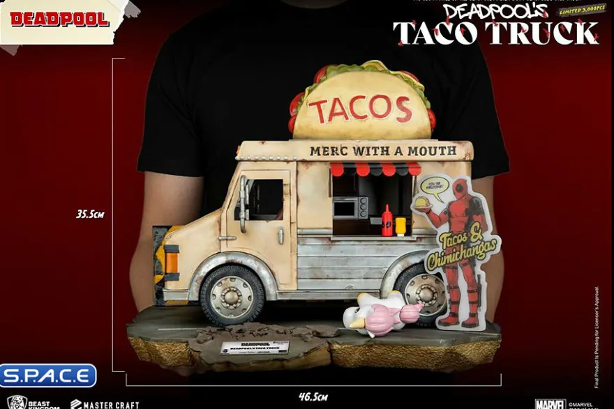Deadpool's Taco Truck Master Craft Statue