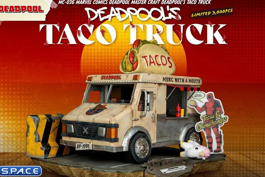 Deadpool's Taco Truck Master Craft Statue