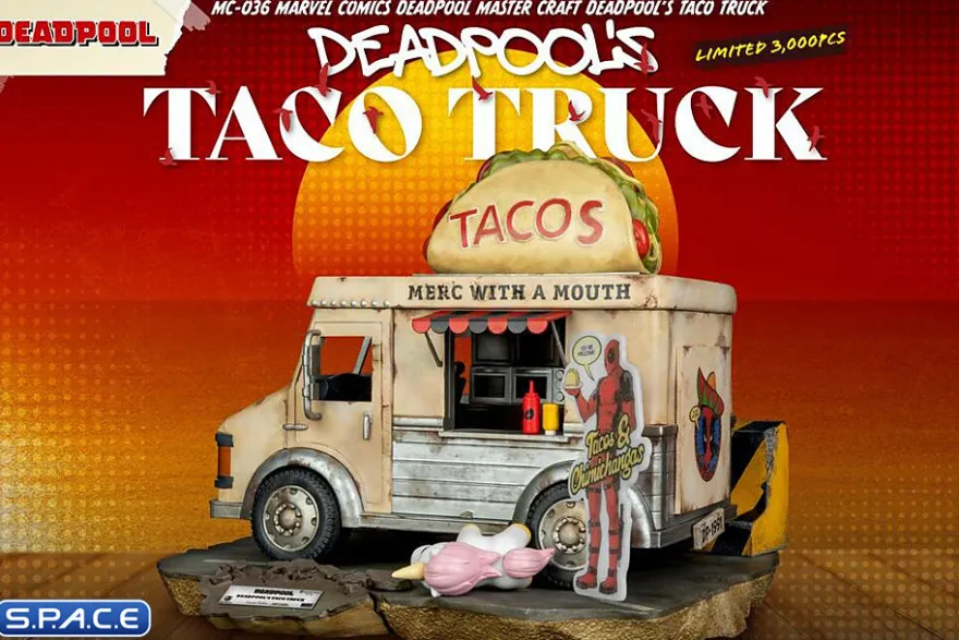 Deadpool's Taco Truck Master Craft Statue