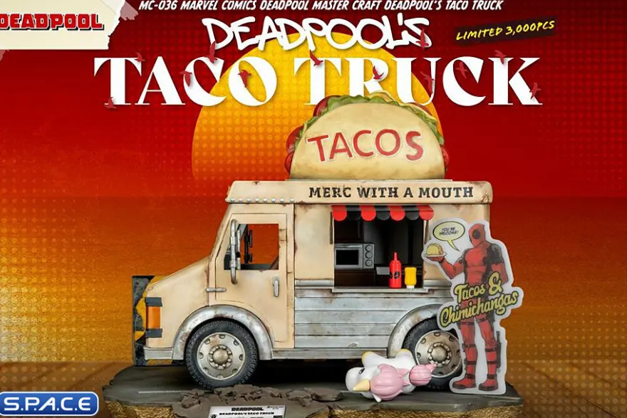 Deadpool's Taco Truck Master Craft Statue