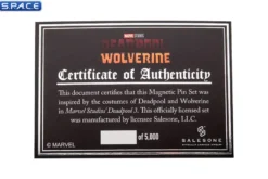 Deadpool & Wolverine Belt Buckle Pin Set