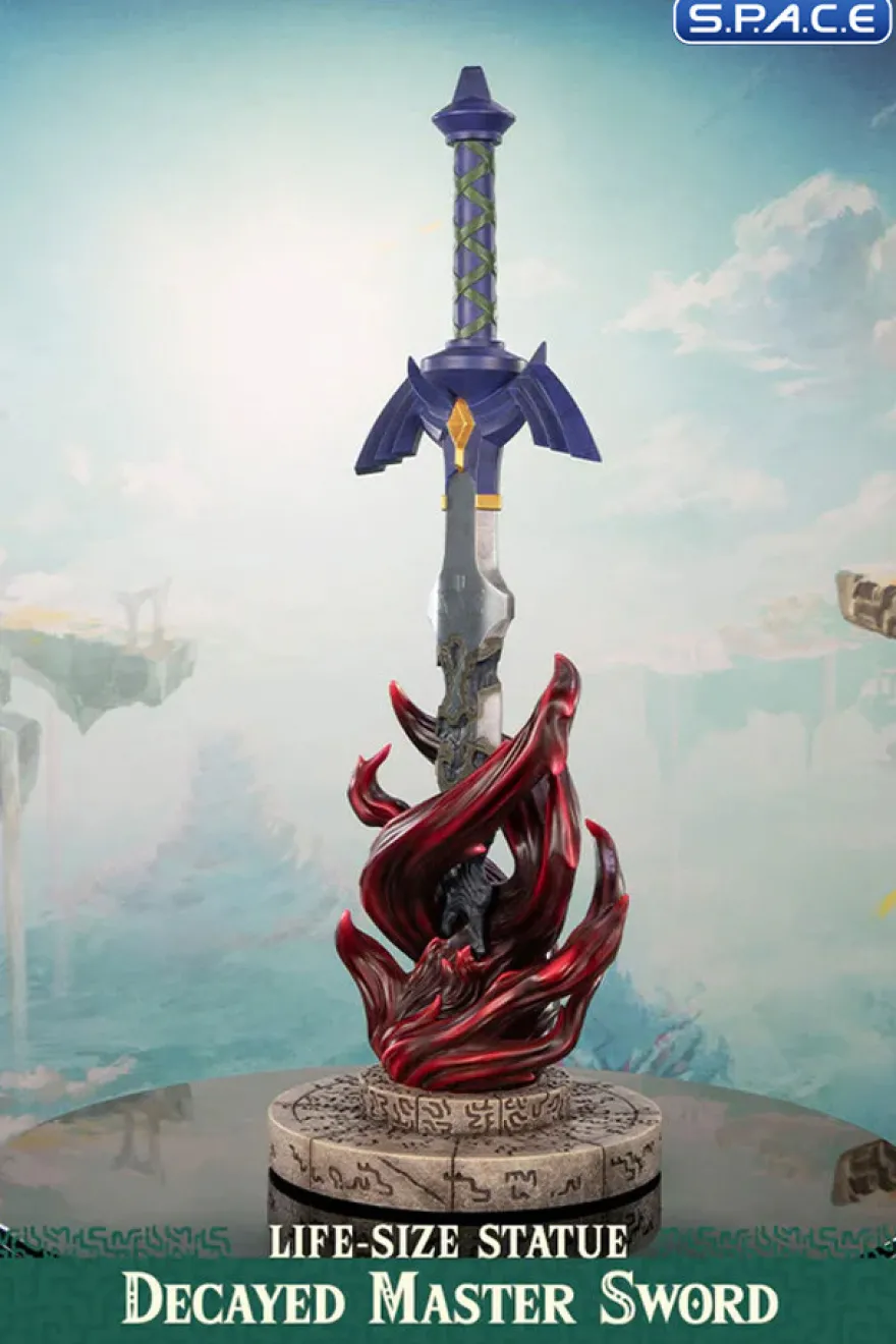 1:1 Decayed Master Sword Life-Size Statue