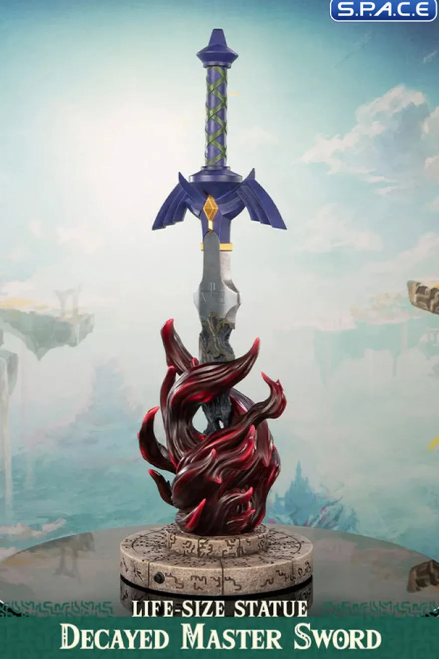 1:1 Decayed Master Sword Life-Size Statue