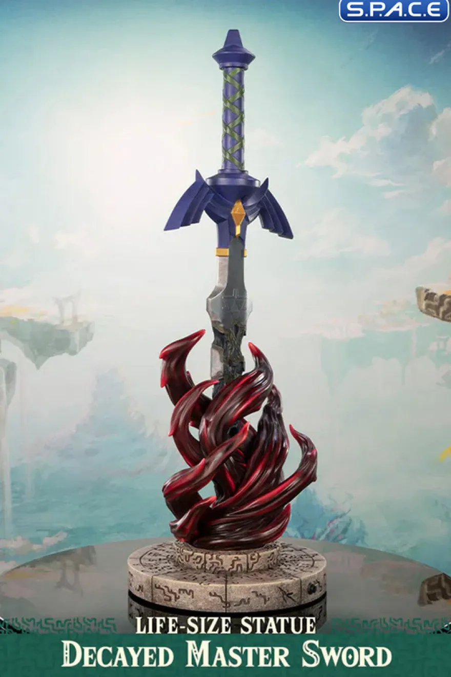 1:1 Decayed Master Sword Life-Size Statue
