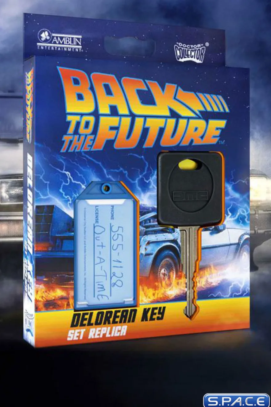 1:1 DeLorean Key