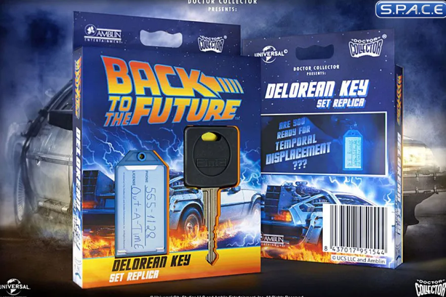 1:1 DeLorean Key
