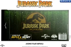 1:1 Dennis Nedry License Plate