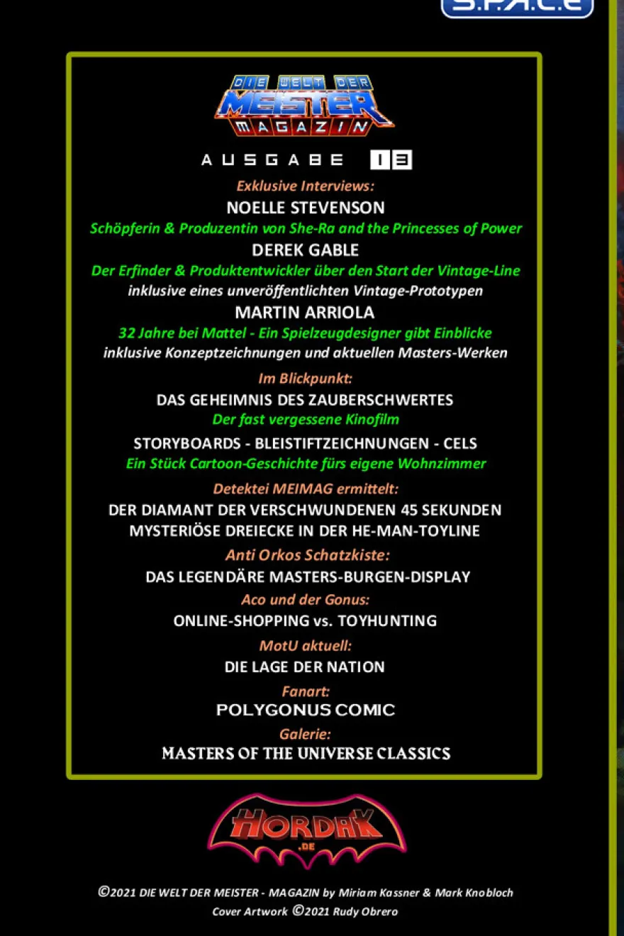 »Die Welt der Meister« Magazin Ausgabe #13