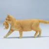 Domestic Cat with Kitten Statue